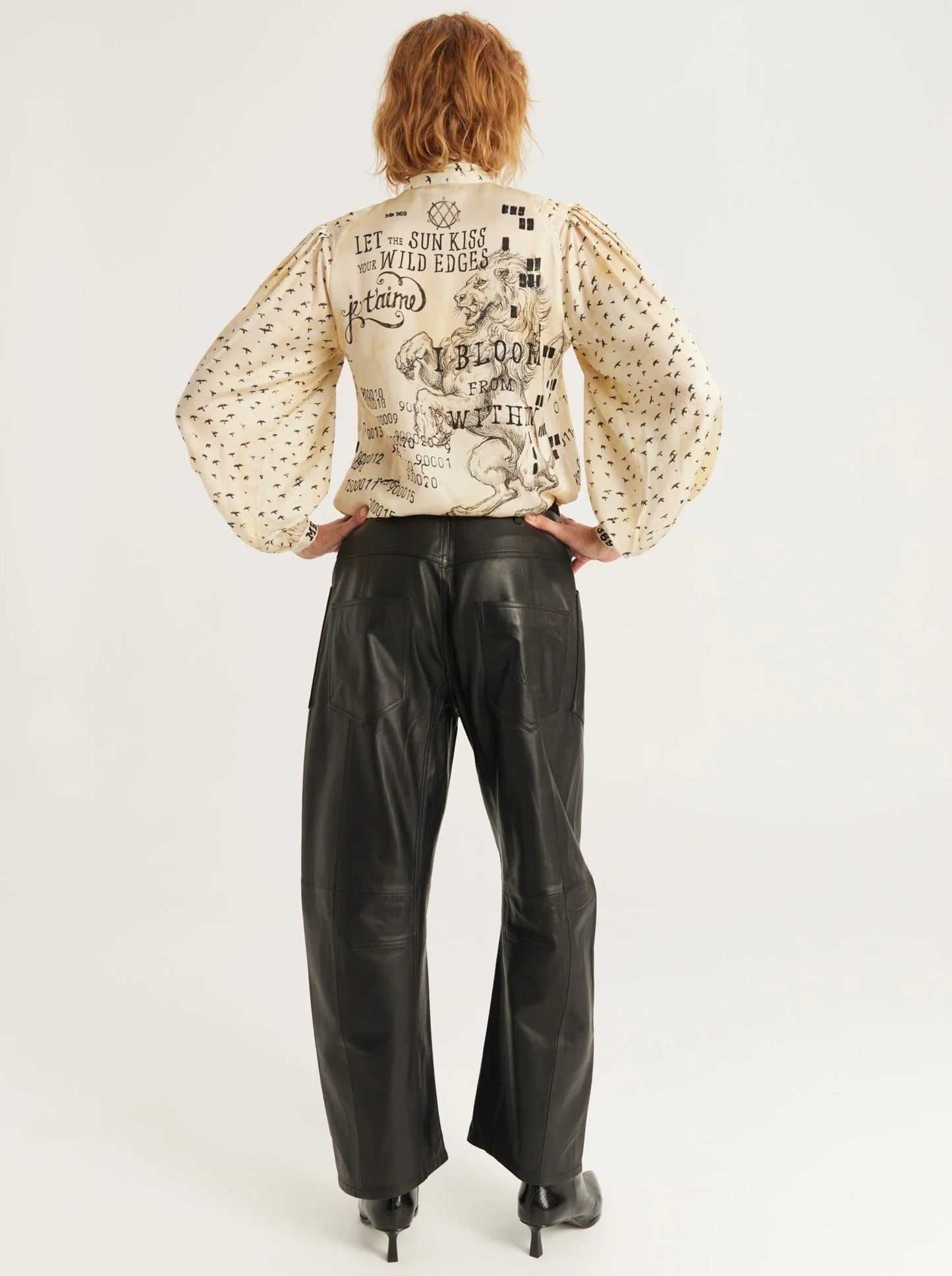 Nola Printed Tie Shirt