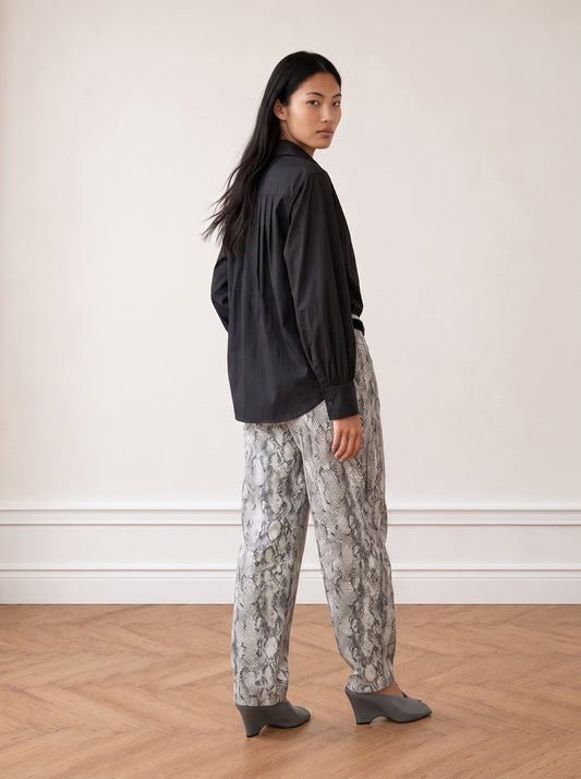 Bohemian Gathered Blouse