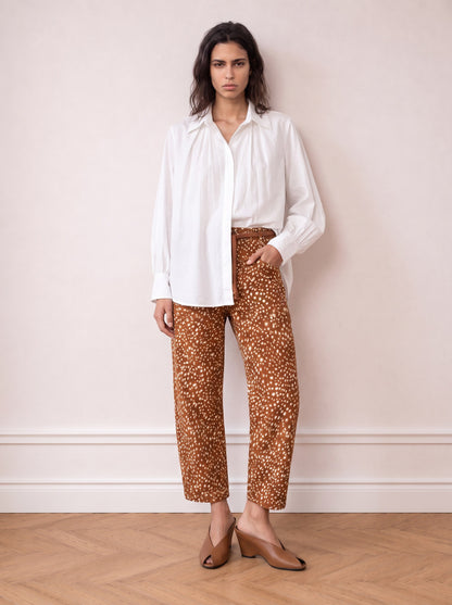 Bohemian Gathered Blouse
