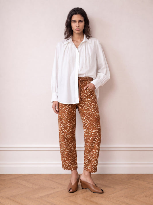 Bohemian Gathered Blouse