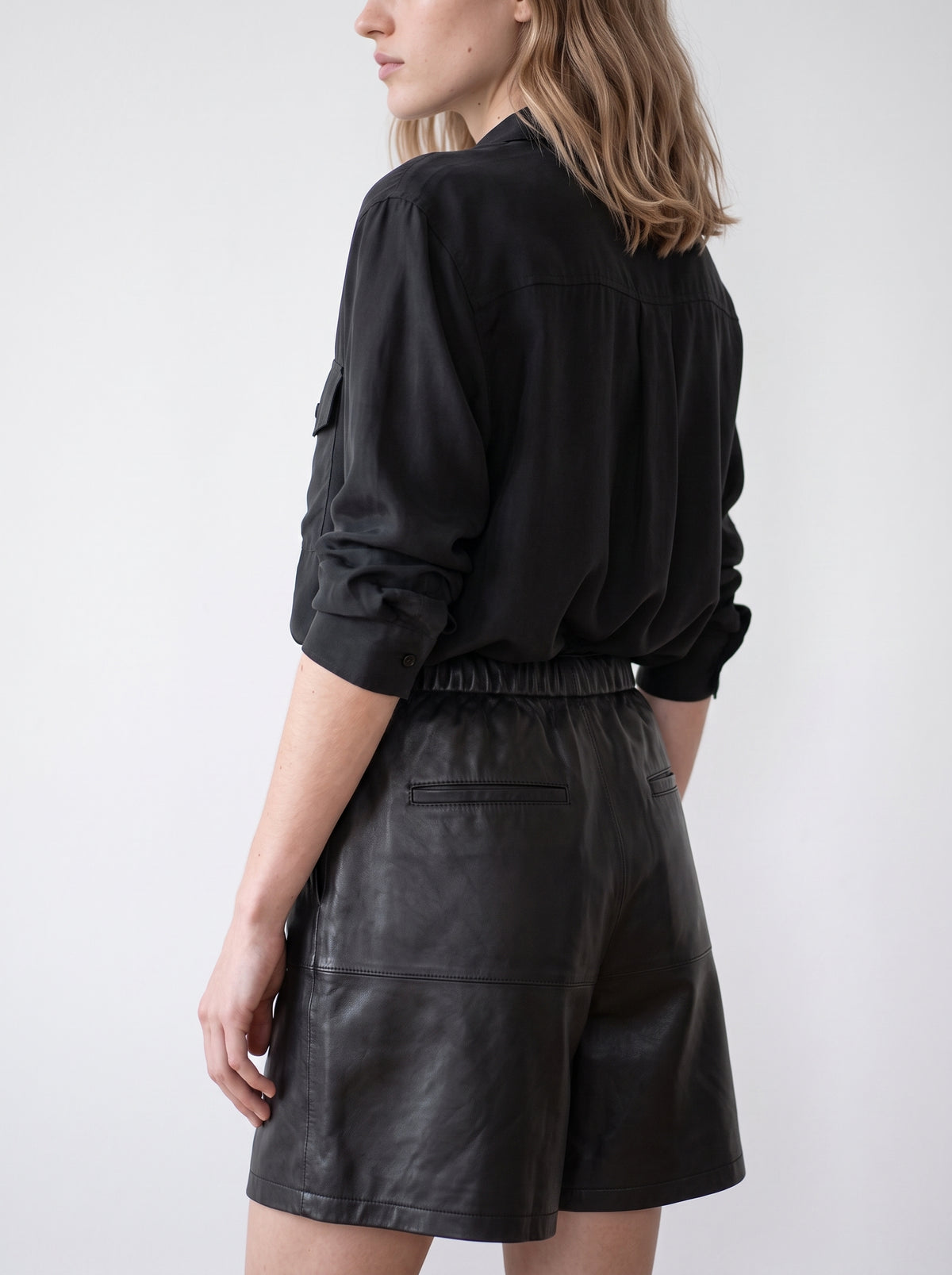 Silk Button-down Shirt