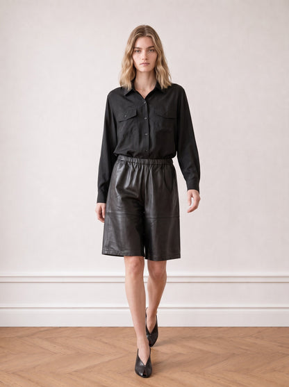 Silk Button-down Shirt