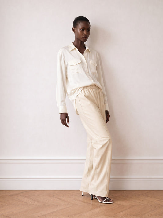 Silk Button-down Shirt