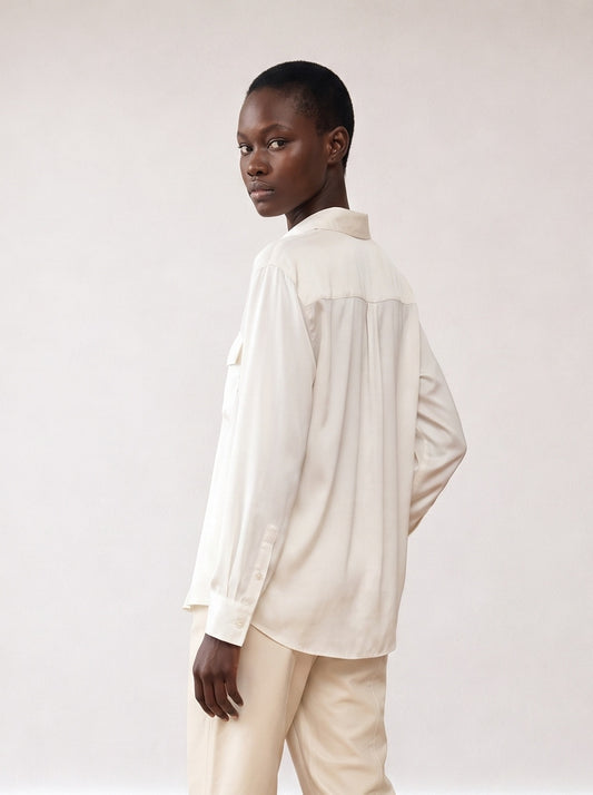 Silk Button-down Shirt