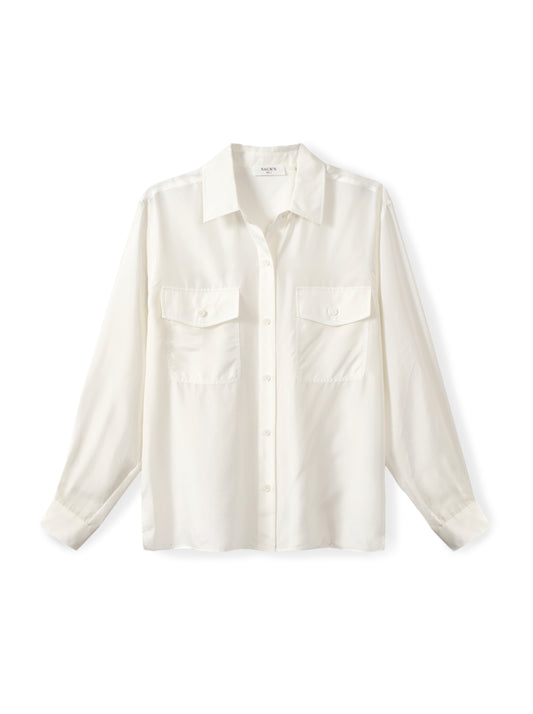 Silk Button-down Shirt