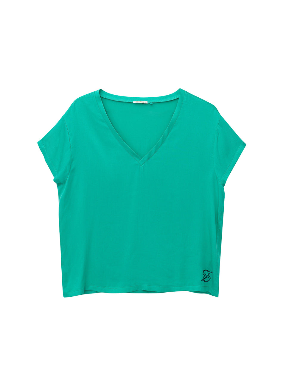 Short Sleeve V Neck Tee