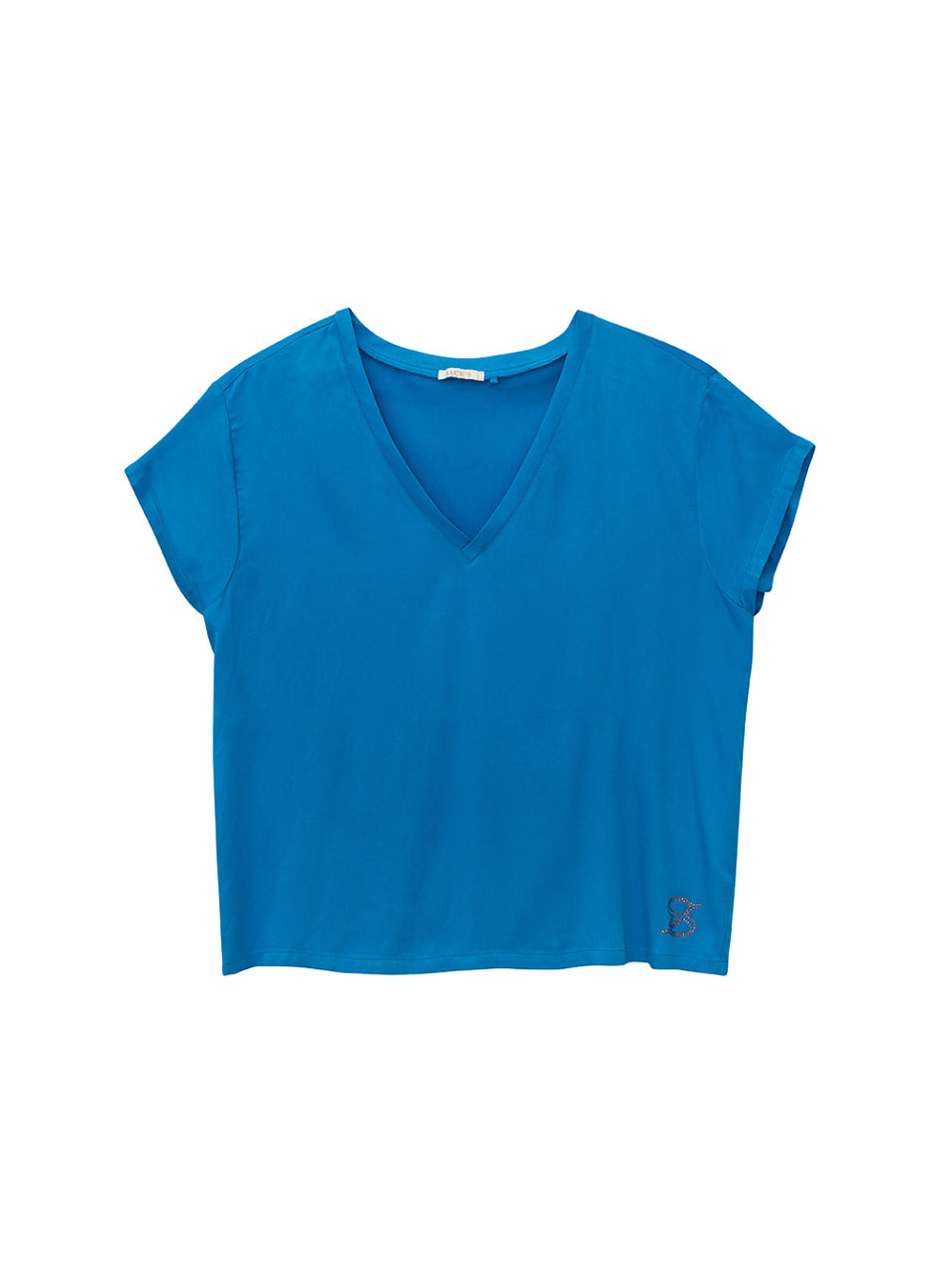 Short Sleeve V Neck Tee