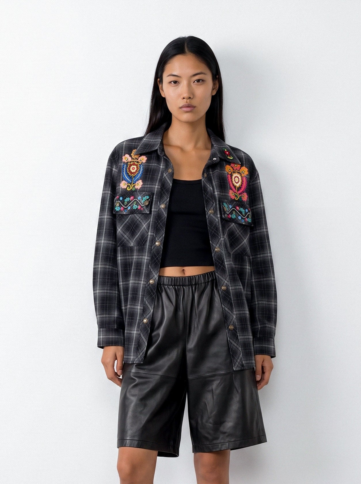 Heritage Embroidered  Bohemian Shirt