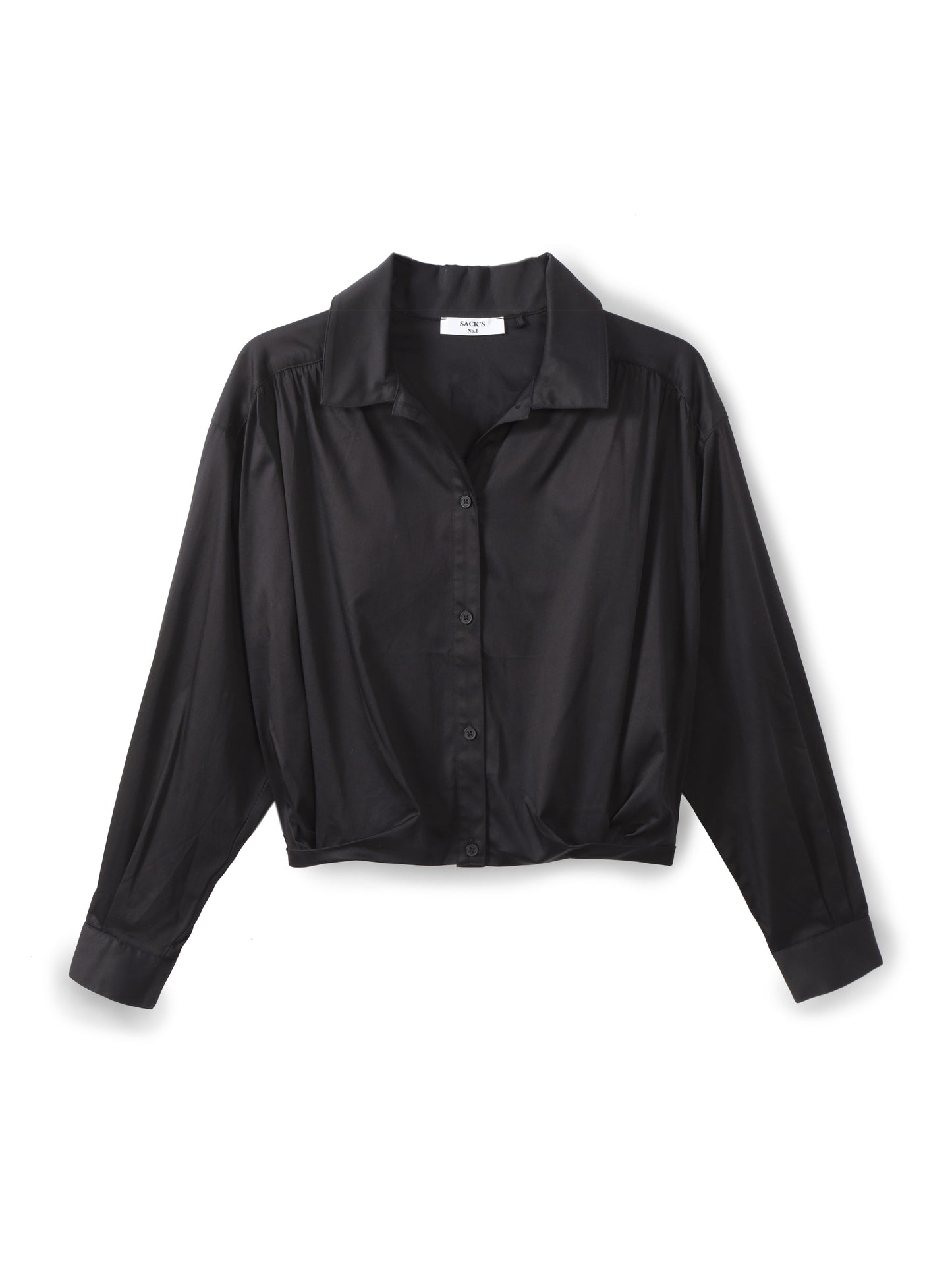 Button-down Crop Top