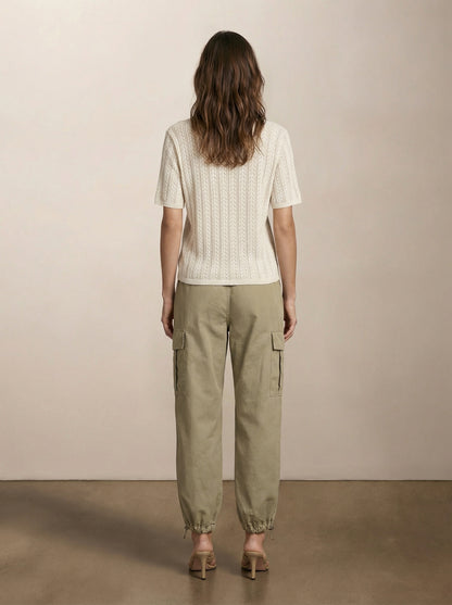 Knit polo