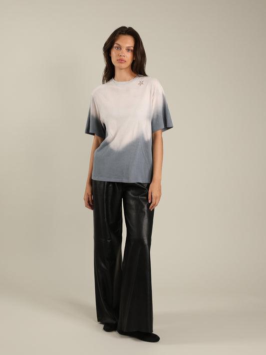 Short Waist Spray T-shirt