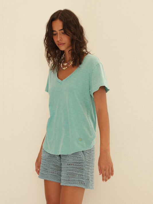 V neck T-shirt