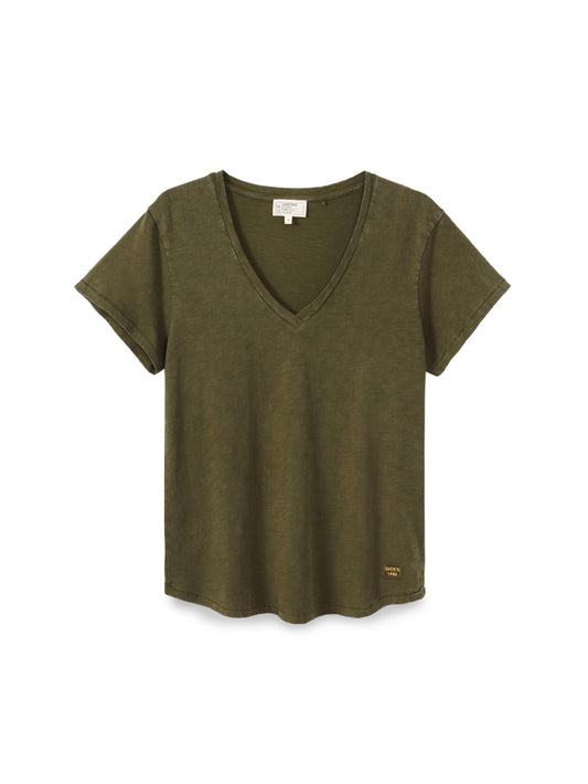 V Neck Jersey T-shirt