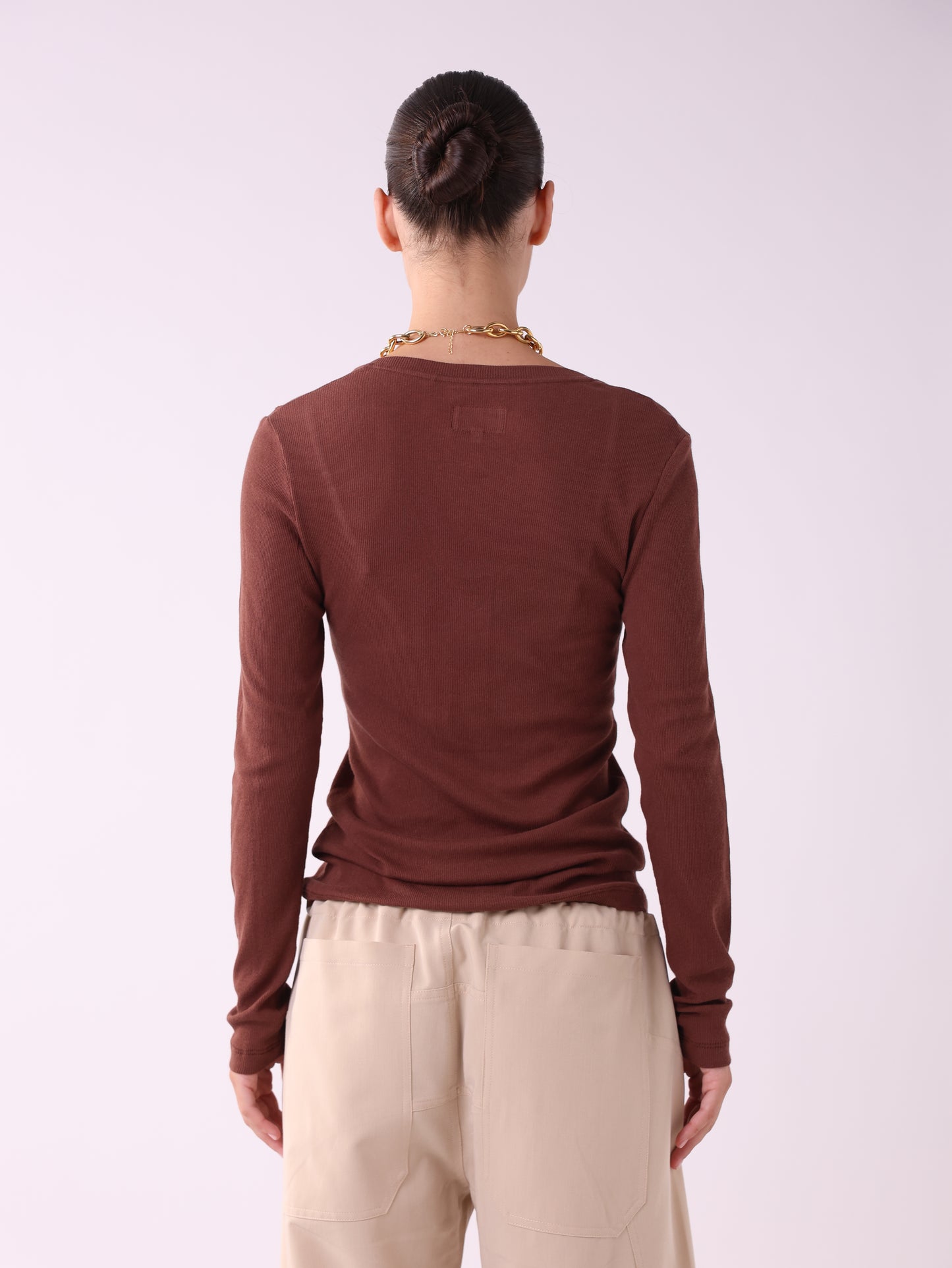 V Neck Long Sleeve