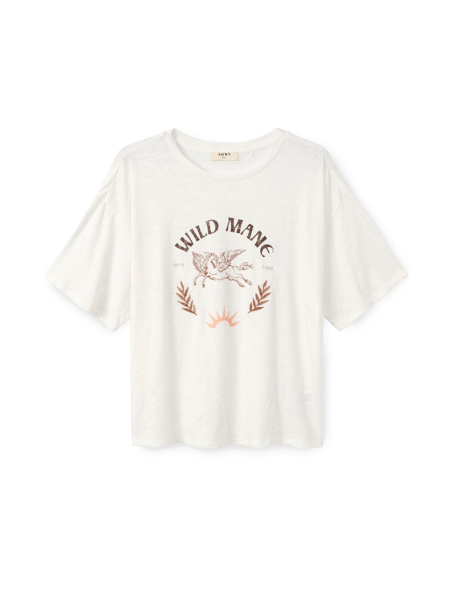 חולצת טי  מודפסת