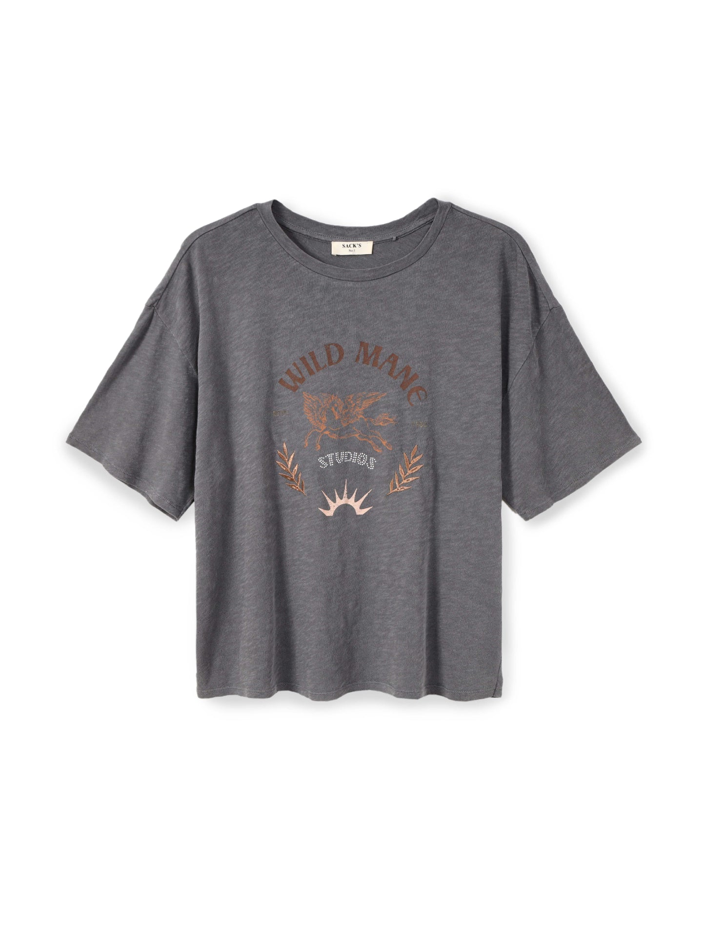 חולצת טי  מודפסת