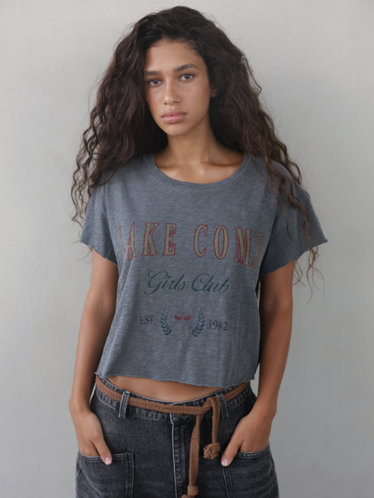 Printed T-Shirt with tassels