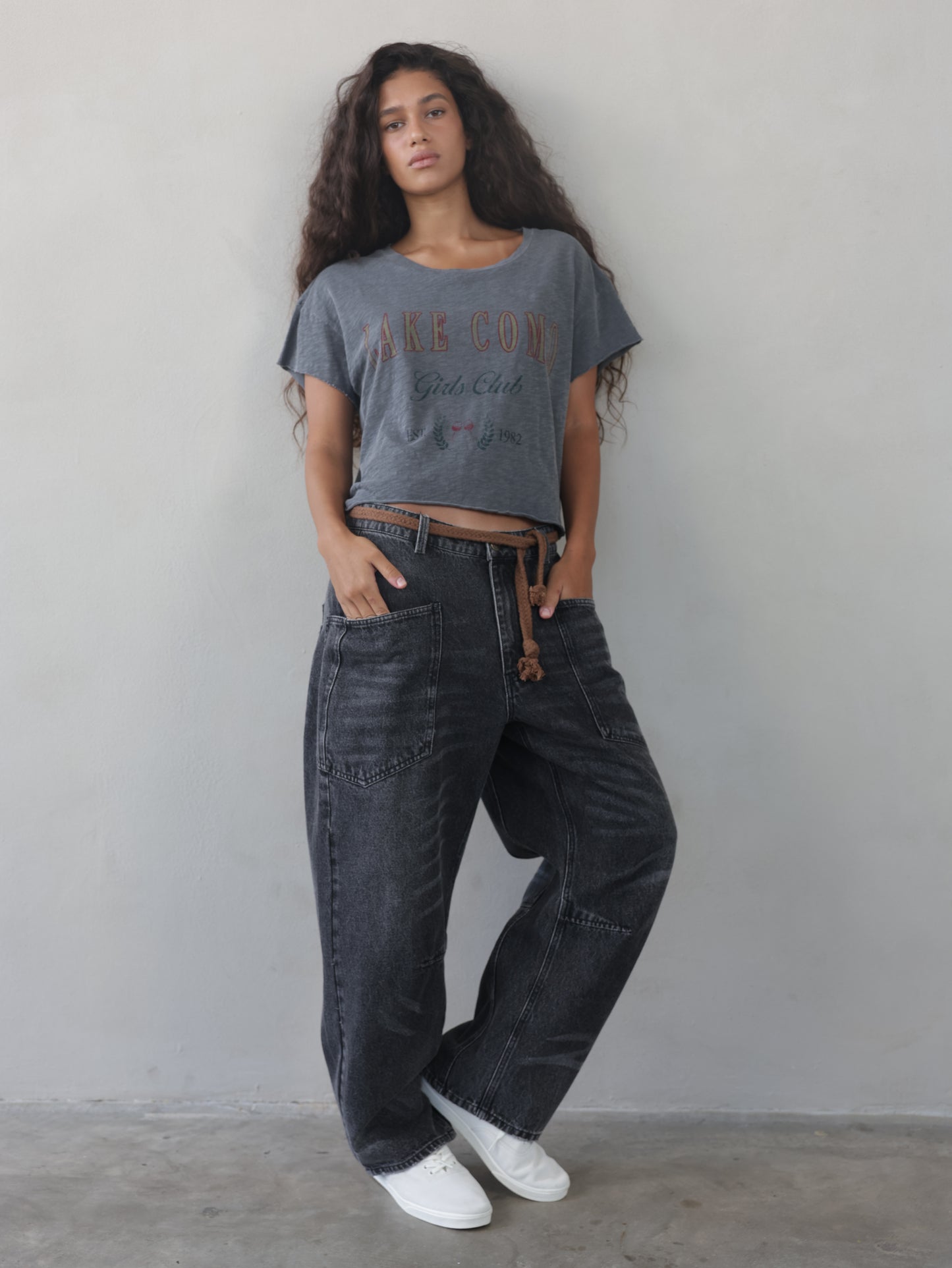 Printed T-Shirt with tassels