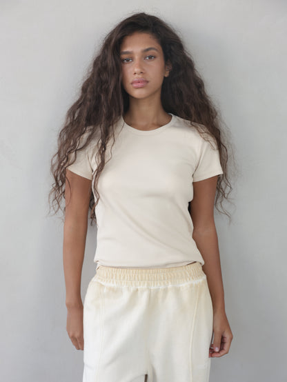 Rib Crew T-shirt