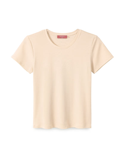 Rib Crew T-shirt