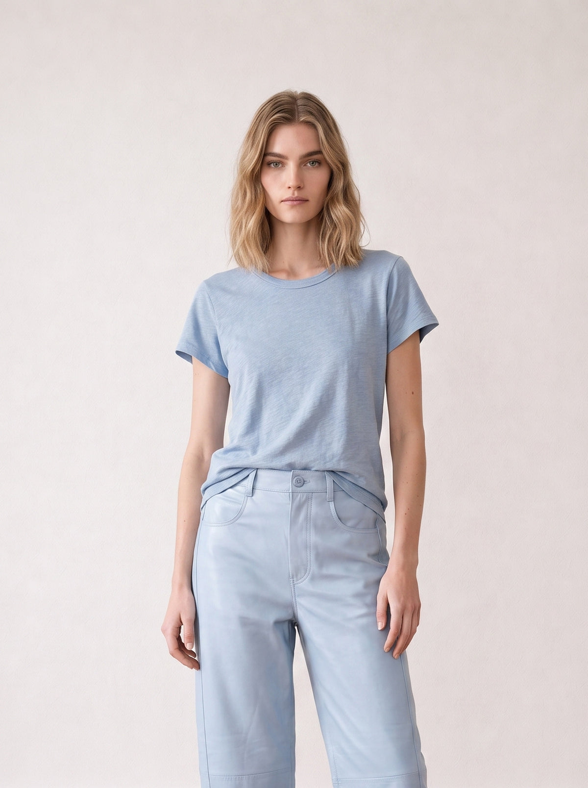Nikki Slub Cotton T-Shirt