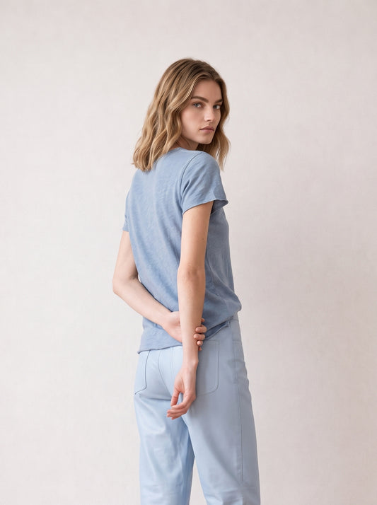 Nikki Slub Cotton T-Shirt