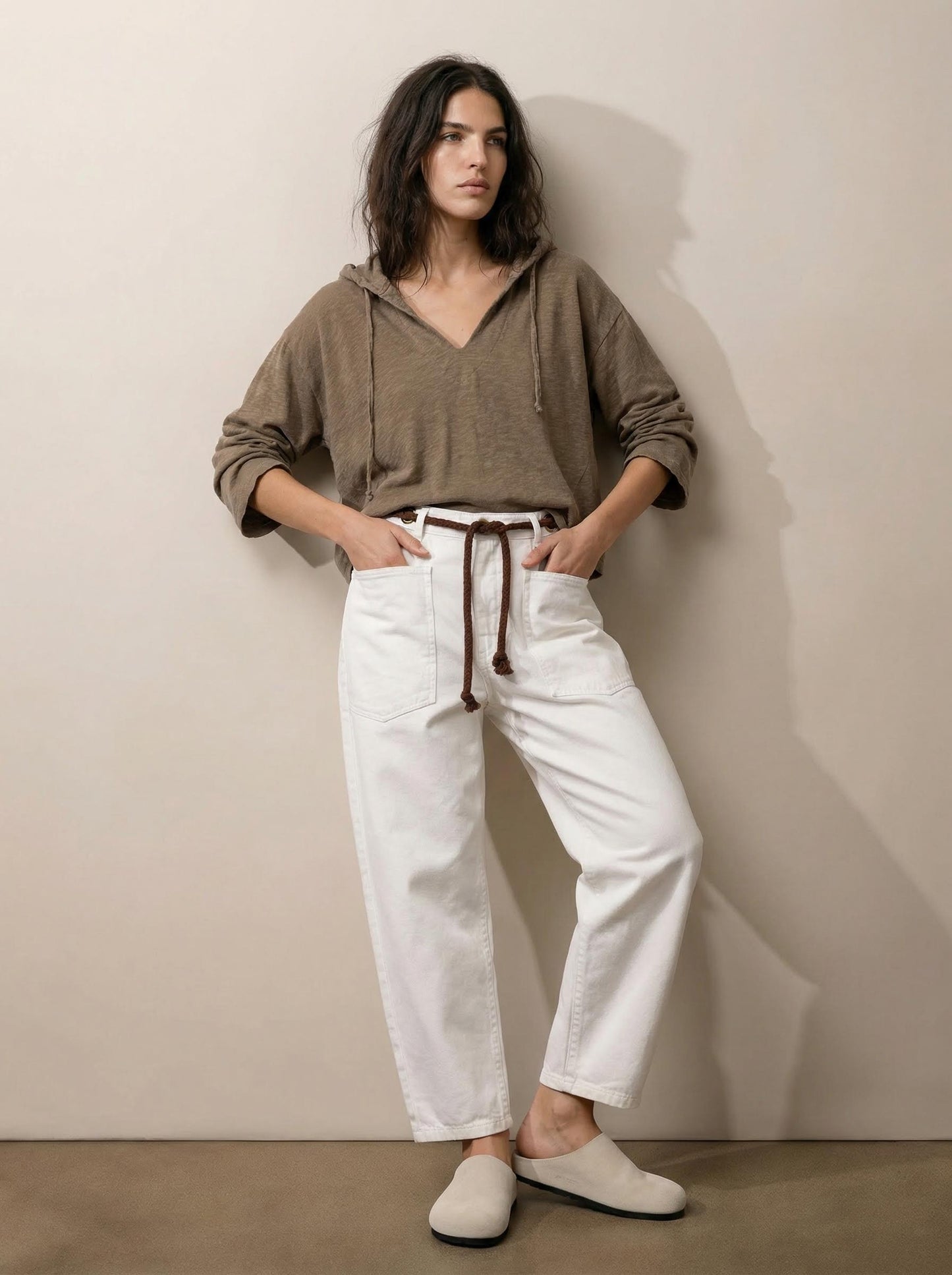 חולצה משולבת קפוצון