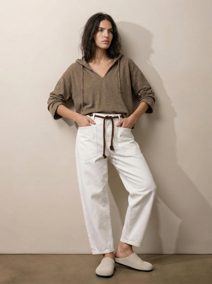 חולצה משולבת קפוצון