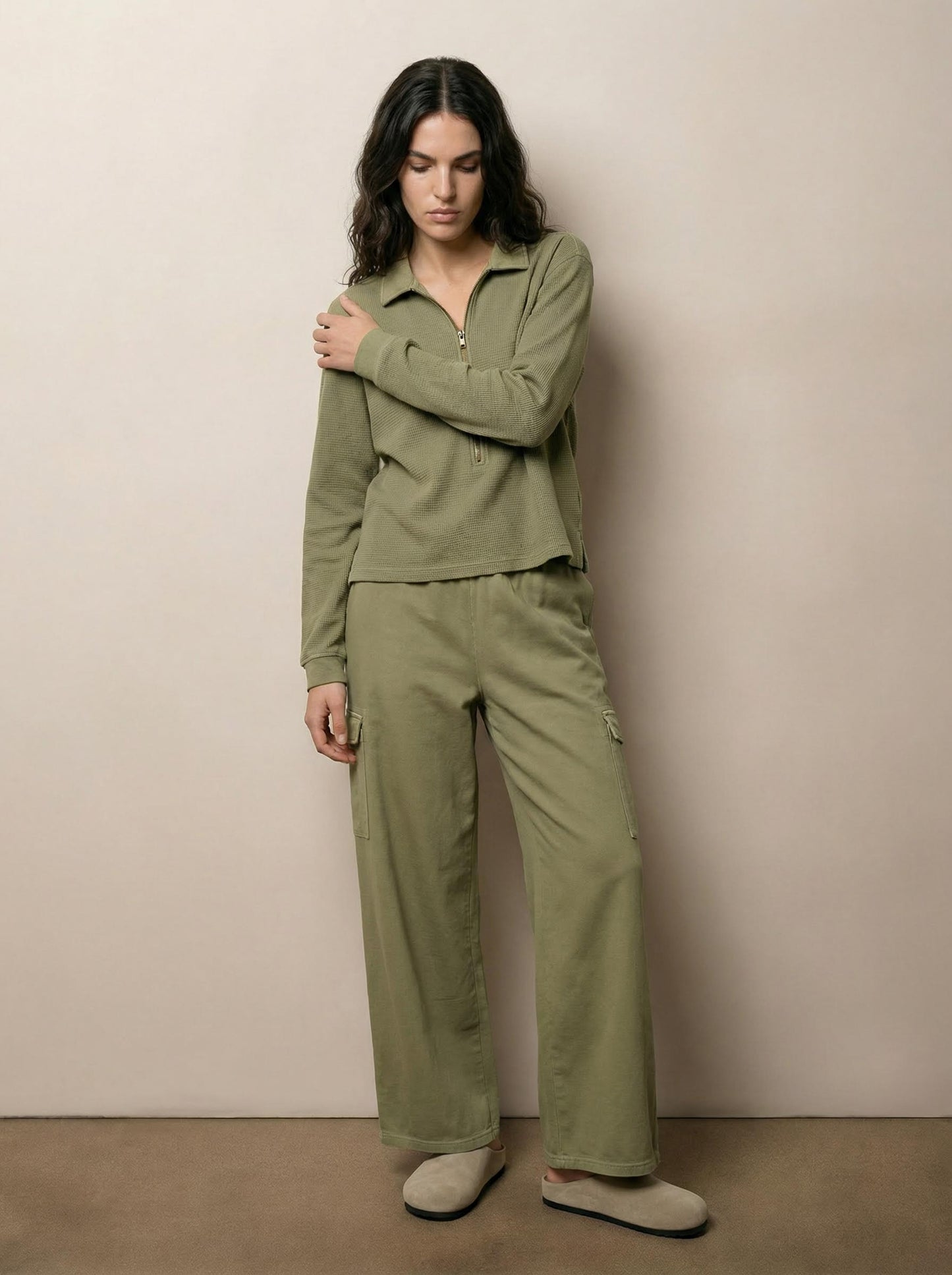 חולצת וופל פולו