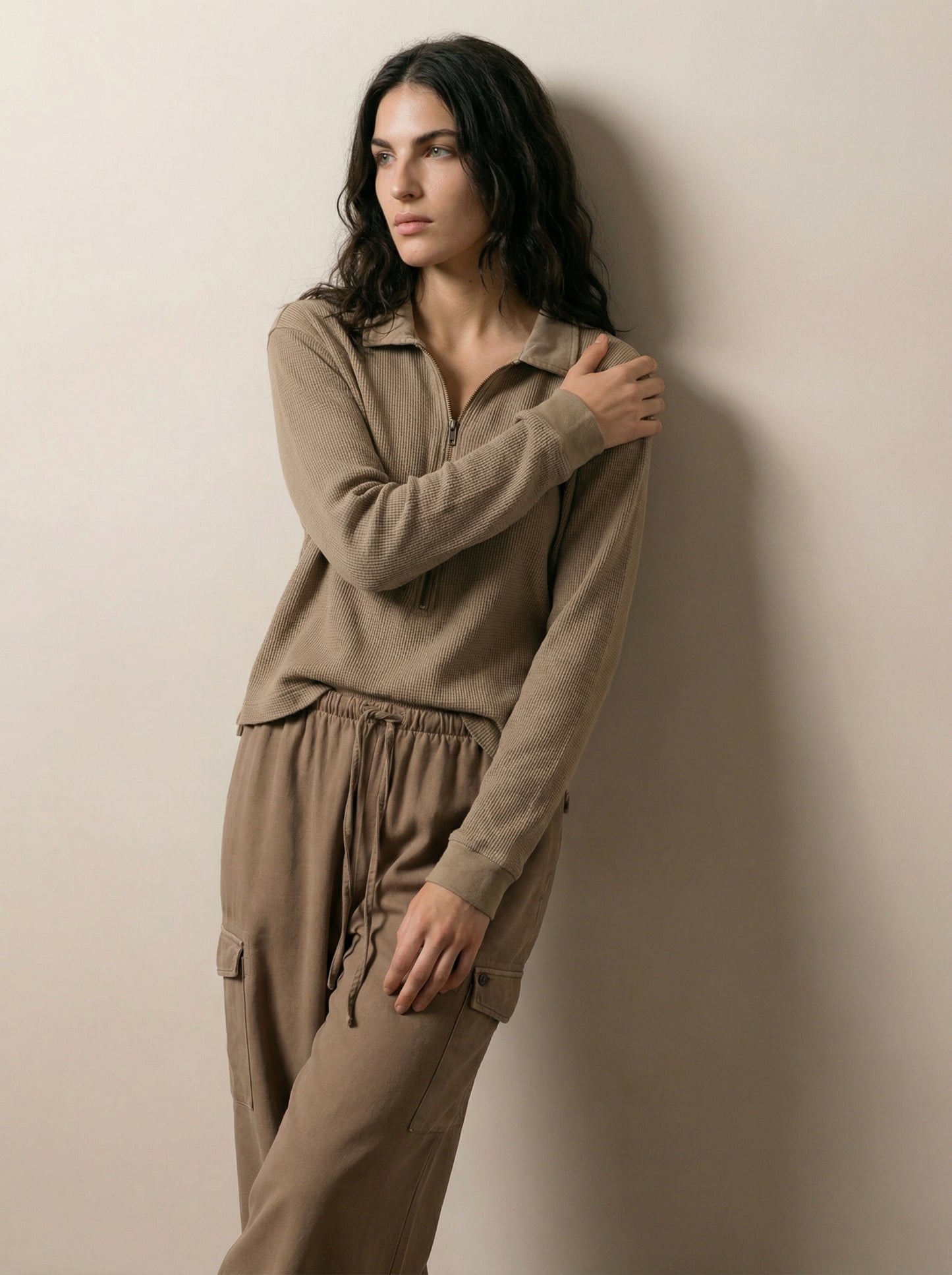 חולצת וופל פולו