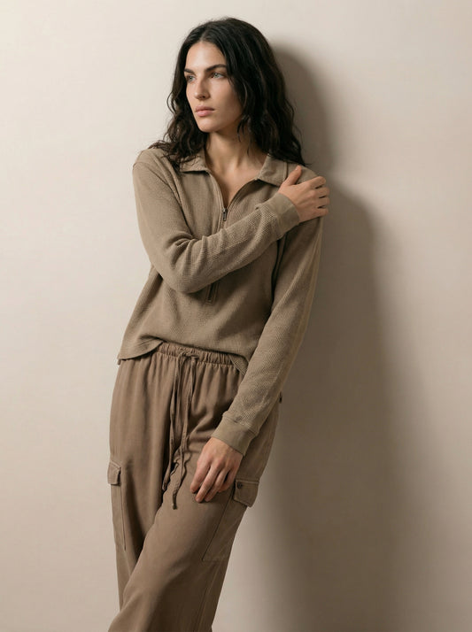 חולצת וופל פולו