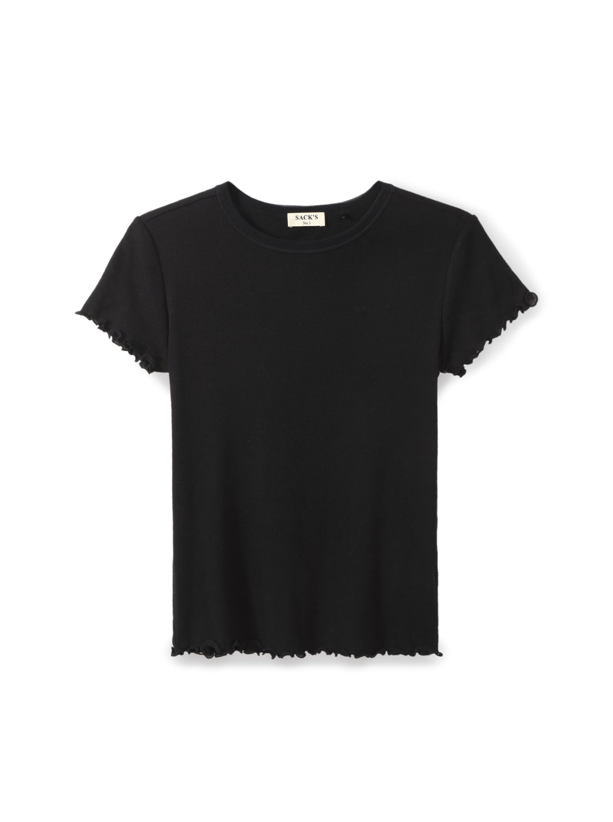 Short-sleeved T-shirt with embellishment