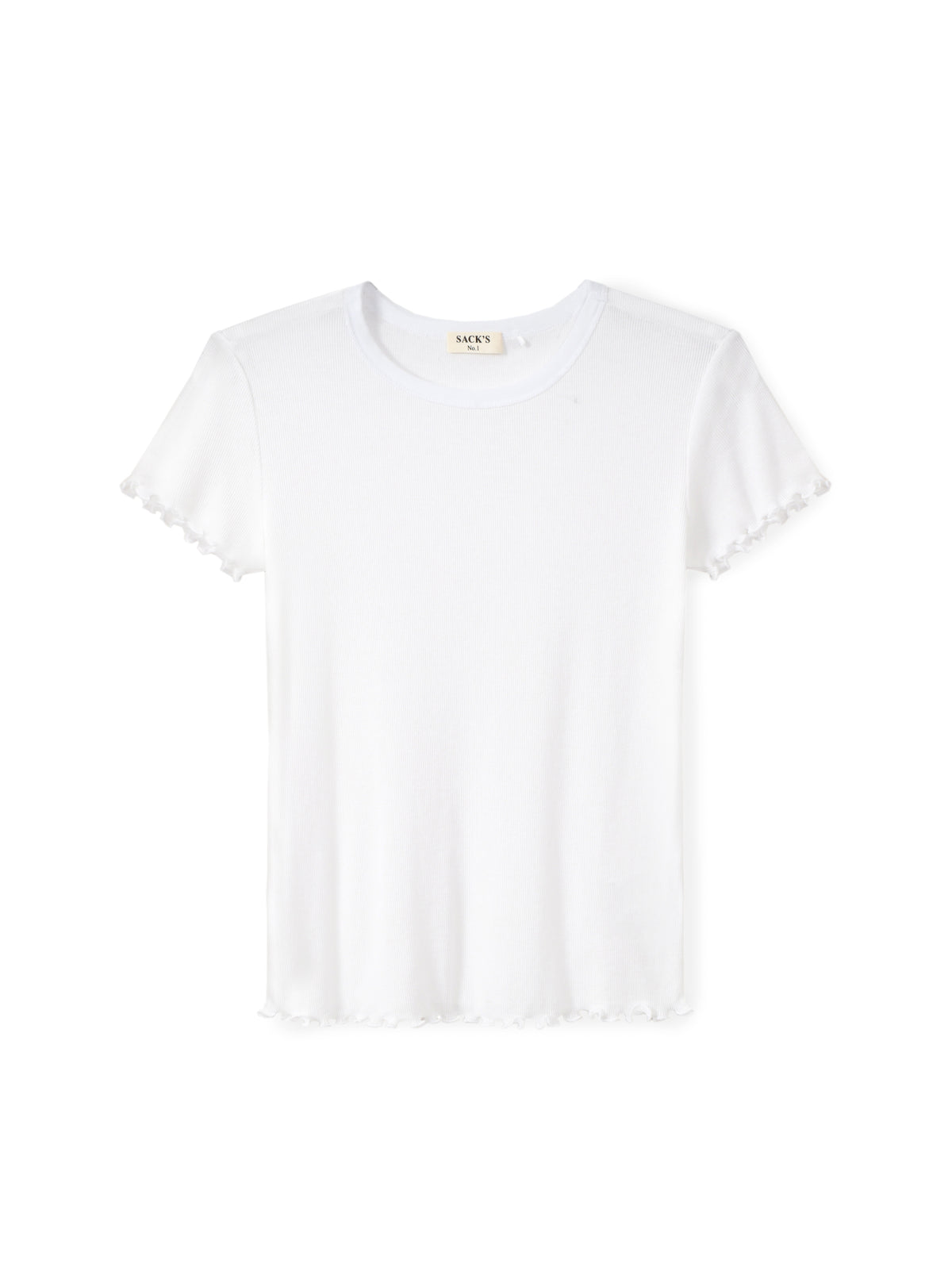 Short-sleeved T-shirt with embellishment