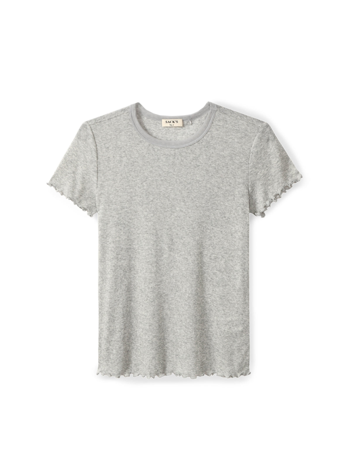 Short-sleeved T-shirt with embellishment