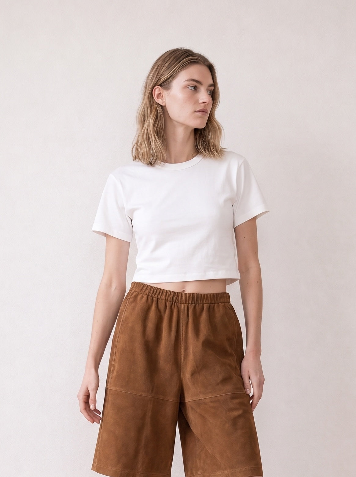 Short-sleeve Crop Top