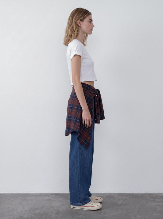 Short-sleeve Crop Top