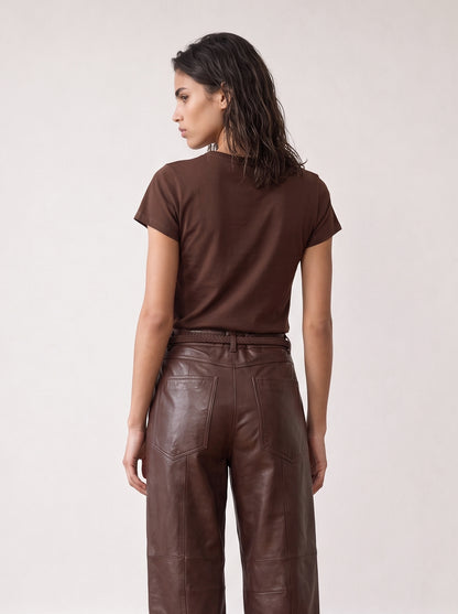 Short-sleeve Crop Top