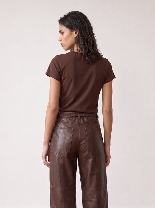 Short-sleeve Crop Top