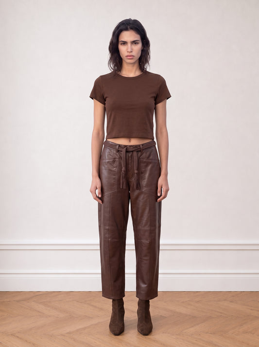 Short-sleeve Crop Top