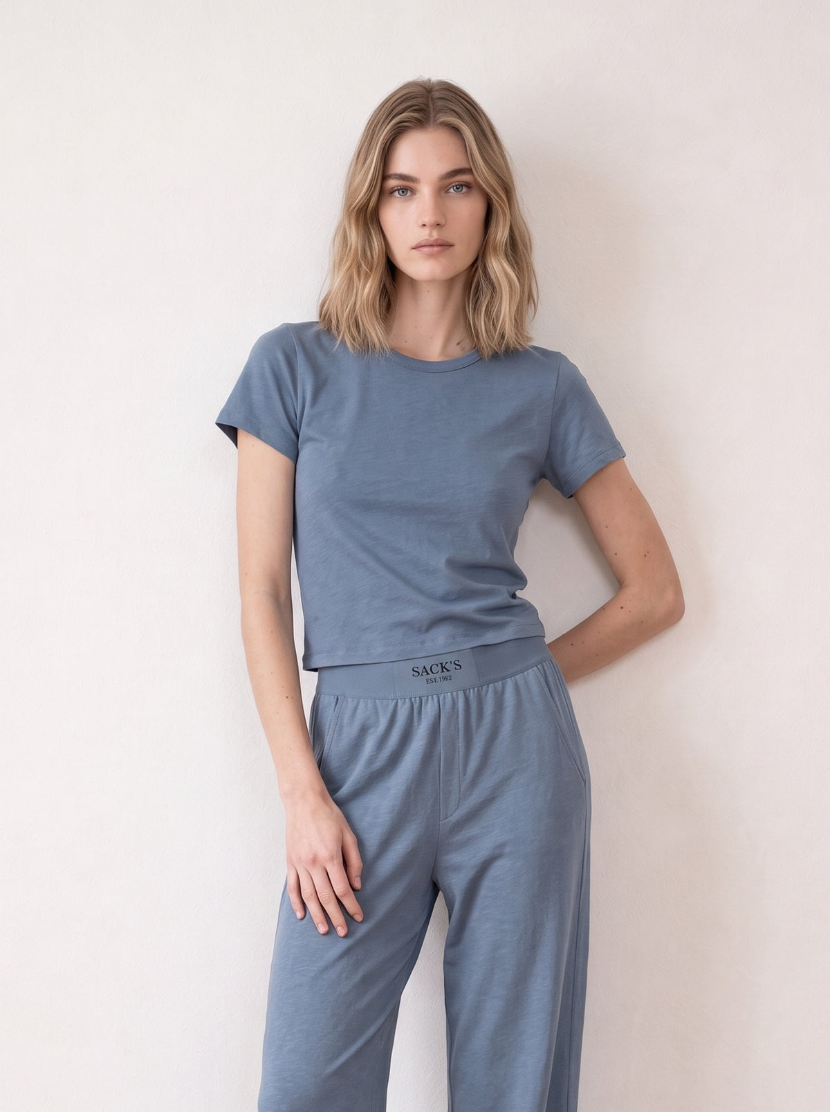 Nikki Jersey Short-Sleeve Top