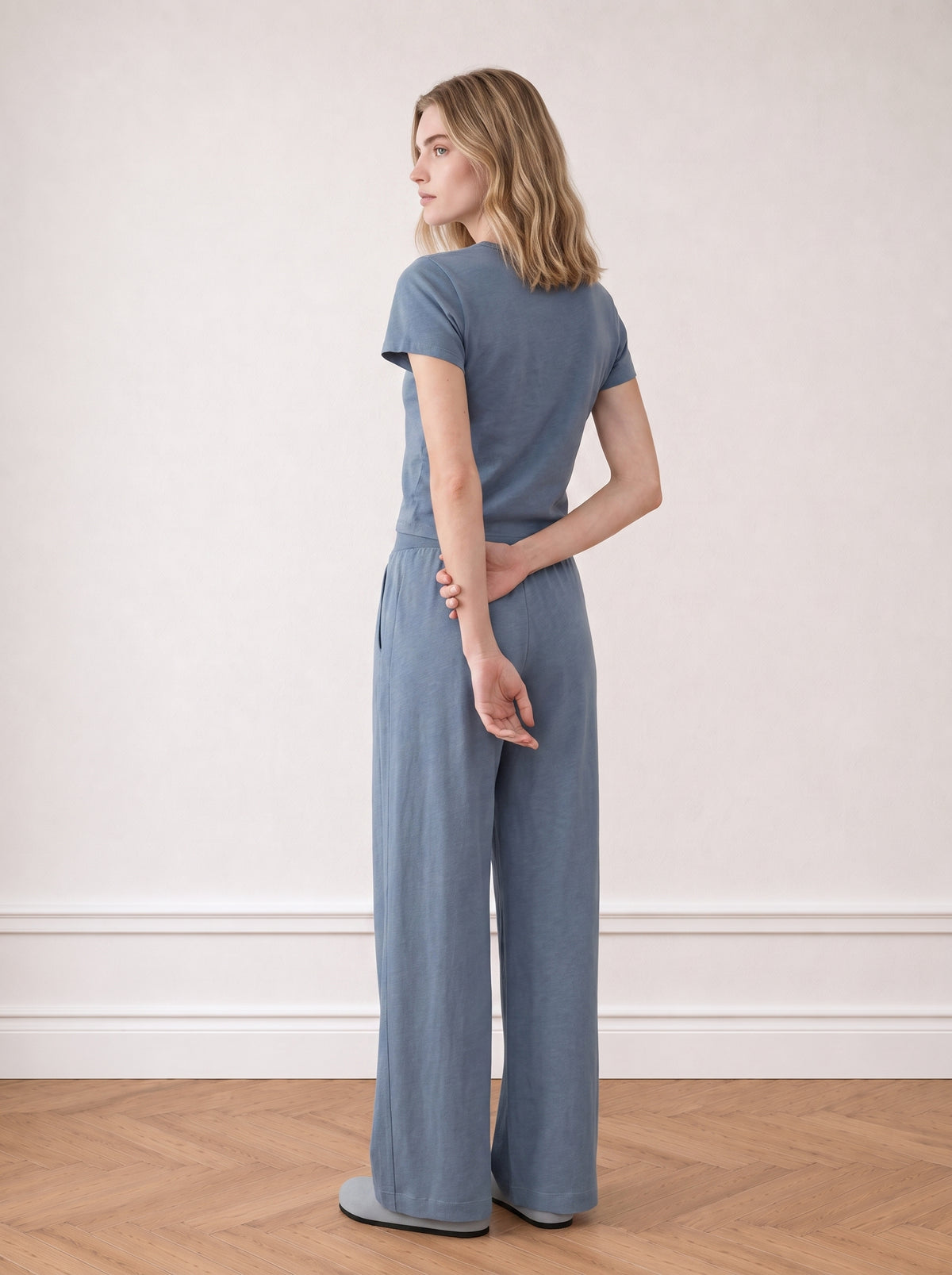 Nikki Jersey Short-Sleeve Top