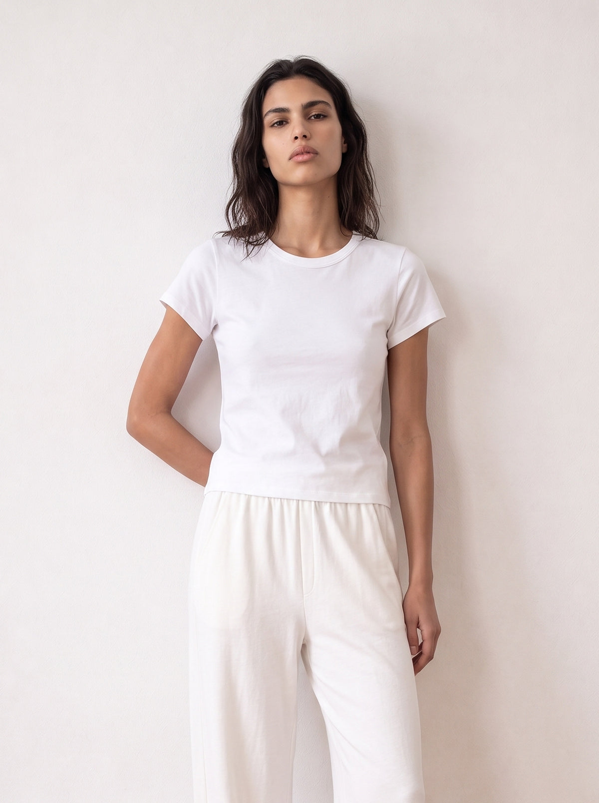 Nikki Jersey Short-Sleeve Top