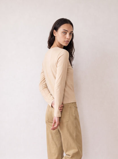 Cardigan with tulle trim
