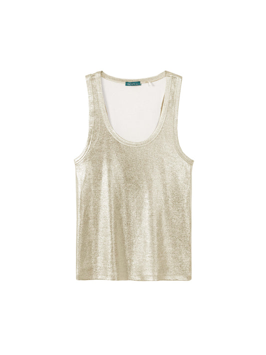 Metallic Tank Top