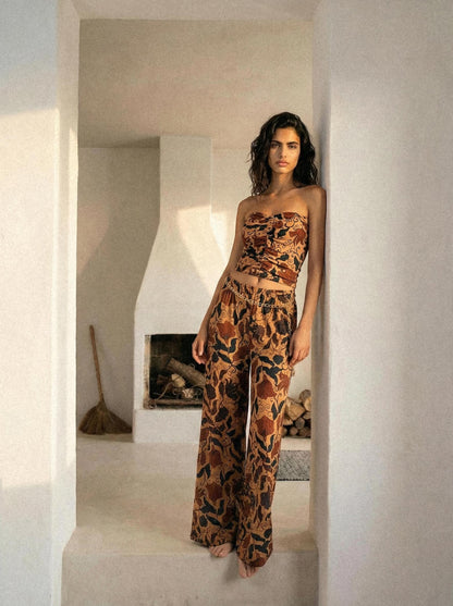 Wide leg pants