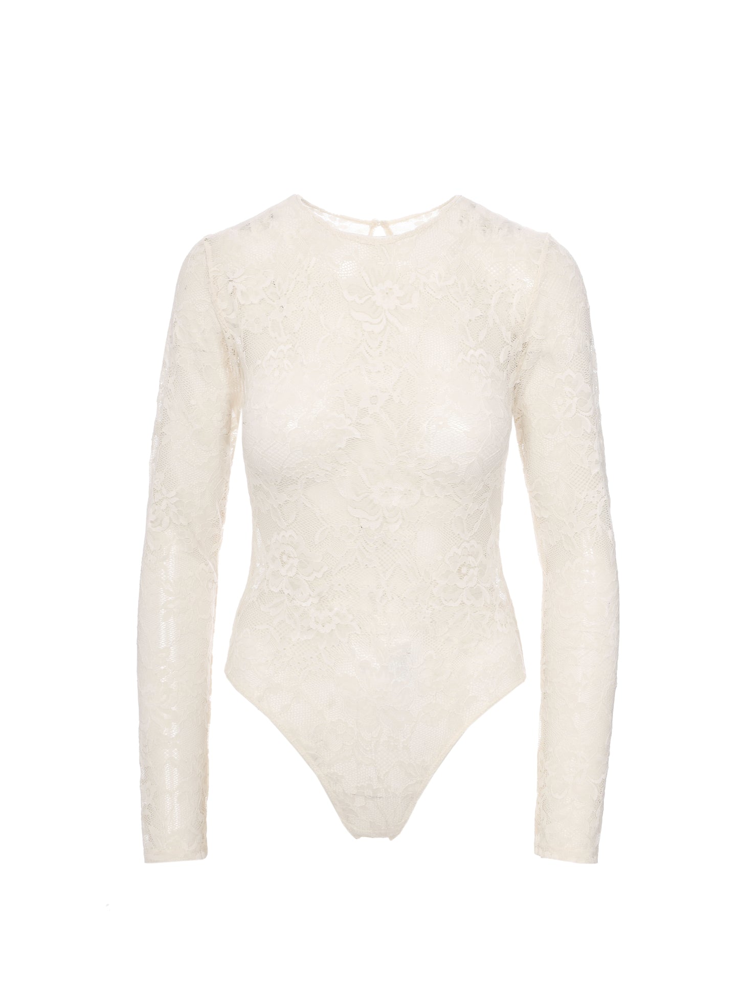 Long-sleeve Lace Bodysuit