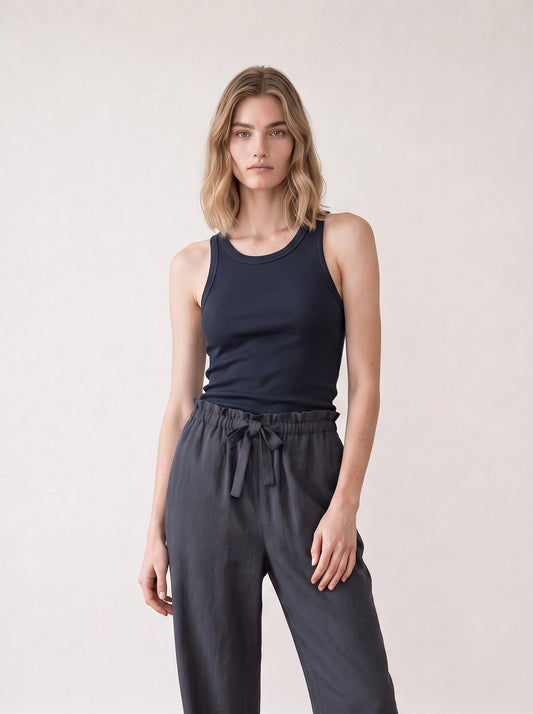 Ribbed tank top