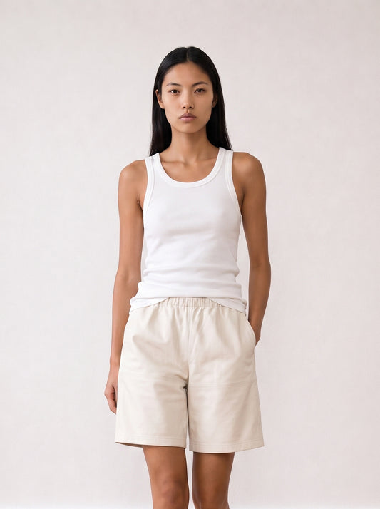 Ribbed tank top