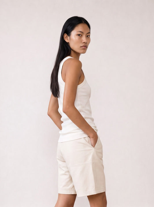 Ribbed tank top