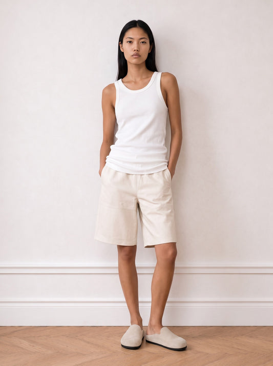 Ribbed tank top